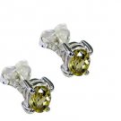 Riyo Lemon Quartz Wholesale Silver India Silver Earring Selqu-46012