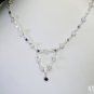 Riyo Rainbow Body Jewelry Silver Daisy Necklace L 16in Snrmo-64011