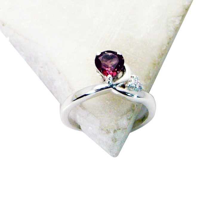 Riyo Garnet Antique Indian Silver Jewelry Birthstones Ring Jewelry Sz 6 Srgar6-2