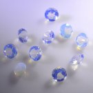 synthetic cubic zirconia Fire opal cz loose Stone 1 Pieces 7 x 7 mm Round White