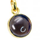 Riyogems Smoky Quartz Gold Plated Fashion Clover Pendants L 1.2in Gppsqu-76014