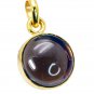 Riyogems Smoky Quartz Gold Plated Fashion Clover Pendants L 1.2in Gppsqu-76014