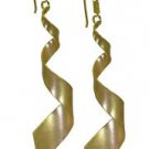 Riyo Plain Gold Plated plain Earring lovely coloured gemstone jewellery GPEPLA-1