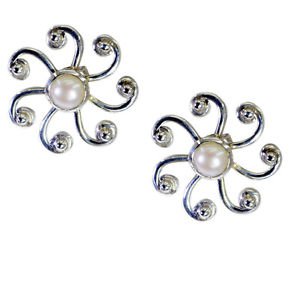 Riyo Pearl Argent Silver Jewellery Rajasthan Jewellery L 1in Sepea-56004