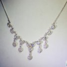 Riyo Rainbow  Chunky Jewellery Silver Globe Necklace L 16in Snrmo-64018