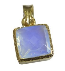 Riyo Purple Gold Plated Fire Opal CZ Pendant pleasant unique gemstone jewelry GP
