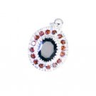 Riyo Garnet Online Silver Shopping Silver Pendant Designs L 1in Spgar-26103