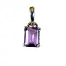Riyo Amethyst Silver Jewelry Online Shopping Peacock Pendant L 1.2in Spame-2111