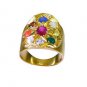 Riyo multi Navratna designer Ring Gprnav9-abbc