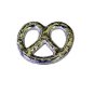 Riyo Plain Art Deco Silver Jewellery Promise Pendants L 0.8in Sppla-120040
