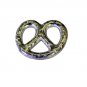 Riyo Plain Art Deco Silver Jewellery Promise Pendants L 0.8in Sppla-120040