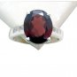 Riyo Garnet Ethnic Silver Jewelry Heavy Silver Ring Sz 8 Srgar8-26175
