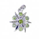 Riyo Peridot Victorian Silver Jewelry Dress Pendants L 1.5in Spper-58058