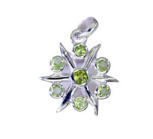 Riyo Peridot Victorian Silver Jewelry Dress Pendants L 1.5in Spper-58058