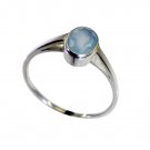 Riyo Aqua Chalcedony Silver Jewelry Supply Engagement Ring Sz 8 Srach8-4014