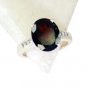 Riyo Garnet Daisy Silver Jewellery Antique Silver Ring Sz 7 Srgar7-26160