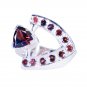Riyo Garnet Luxury Silver Jewelry Ecclesiastical Ring Sz 6 Srgar6-26243