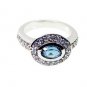 Riyo Blue Topaz Inspirational Silver Jewelry Gemstone Sz 5 Srbto5-10035