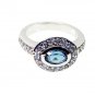 Riyo Blue Topaz Inspirational Silver Jewelry Gemstone Sz 5 Srbto5-10035
