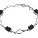 Riyo Brown 925 sterling silver Smoky Quartz Bracelet winning handmade wholesale