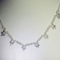 Riyo Rainbow Design Jewellery Silver Strand Necklace L 16in Snrmo-64029