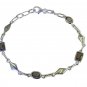 Riyo Brown 925 sterling silver Smoky Quartz Bracelet well-formed handmade wester