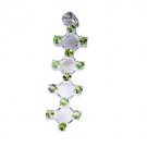 Riyo Peridot Wholesale 925 Silver Faith Pendant L 2in Spper-58064