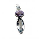 Riyo  Gemstone Silver Jewellery Supplies Piglet Pendants L 2in Spmul-52009