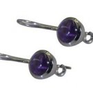 Riyo Purple 925 sterling silver Amethyst Earring goodly indian gemstone jewelry