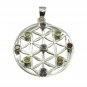 Riyo Gemstone 925 Solid Sterling Silver Vintage Pendant L 2in Spmul-52072