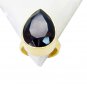 Riyo Smoky Quartz 18 Kt Gold Plated Nice Ring Sz 5 Gprsqu5-76013