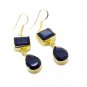 Riyogems Black Onyx Base Matel Y Gold Celebrity Earring L 2in Gpebon-6001