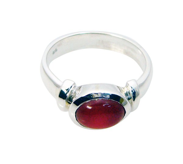 Riyo Red Onyx Silver Jewelry Wholesalers Guard Ring Sz 5 Srron5-66001