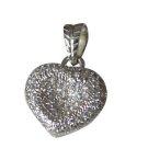 Riyo CZ925 Solid Sterling Silver Detailed Pendant L 0.5in Spwhcz-110038