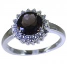 Riyo Brown 925 sterling silver Smoky Quartz  Ring seductive gemstone wholesale j