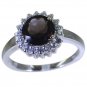 Riyo Brown 925 sterling silver Smoky Quartz Ring seductive gemstone wholesale j
