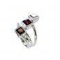Riyo Garnet Handcrafted Silver Silver Ring Sz 6 Srgar6-26208