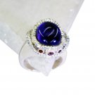 Riyo Amethyst Unique Silver Jewelry Silver Thumb Ring Sz 5 Srame5-2068