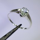 Riyo Green Amethyst Silver Jewelry With Gemstones Designer Silver Ring Sz 7 Srga