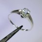 Riyo Green Amethyst Silver Jewelry With Gemstones Designer Silver Ring Sz 7 Srga