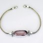 Riyo Pink Rose Quartz 925 Solid Sterling Silver Expensive Looking Bracelet Sbrar