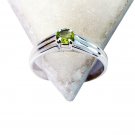 Riyo Peridot Silver Jewelry Findings Friendship Ring Sz 7 Srper7-58028