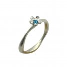 Riyo A Blue Topaz 925 Solid Sterling Silver Hot Ring Srbto80-10114