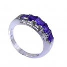 Riyo Amethyst Tribal Silver Jewellery Silver Ring Women Sz 7.5 Srame7.5-2062