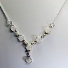 Riyo Rainbow  Jewellery Silver Mom Necklace L 16in Snrmo-64026