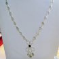 Riyo  Gemstone Gem Jewellery Thin Silver Necklace L 16in Snmul-52020