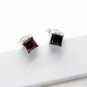 Riyo Garnet Silver Jewelry Sale Mother Earring L 0.2in Segar-26036