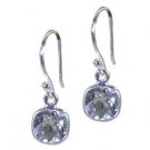 Riyo Green 925 sterling silver Green Amethyst Earring personable jewelry store d