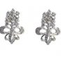 Riyo CZ925 Solid Sterling Silver Keepsake Earring L 1in Sewhcz-110018