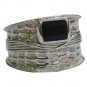 Riyo Black 925 sterling silver Black Oynx Ring picturesque unusual handmade jewe